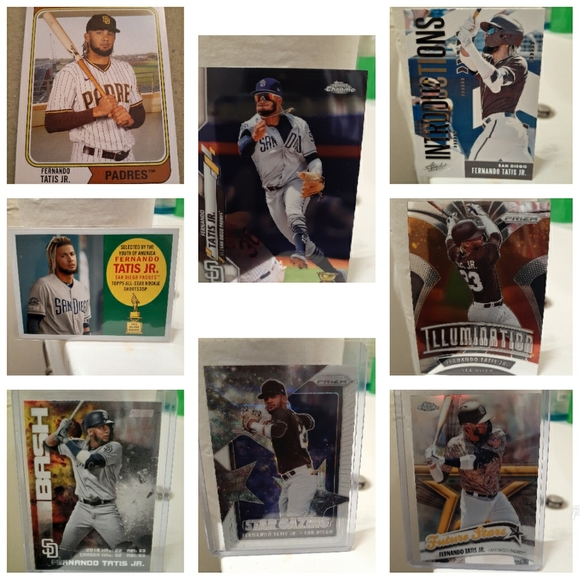 Fernando Tatis Jr. (87 Cards) Topps Bowman Stadium Club  Fernando Tatis Jr card lot